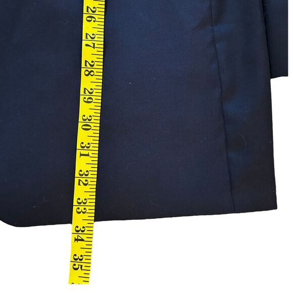 Polo University Ralph Lauren Blazer Mens 42 Tall Long Navy Blue Gold Buttons 42T - Picture 12 of 15